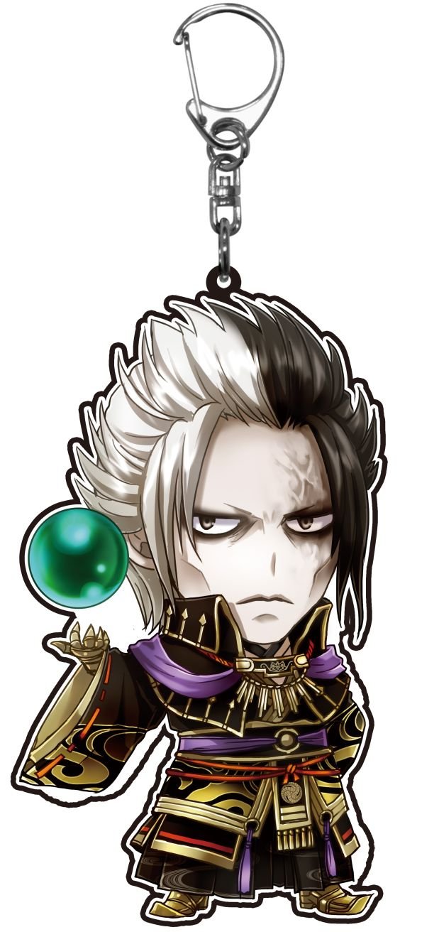 Amazon.co.jp: 戦国無双4 ミニキャラアクリルキーホルダー 黒田